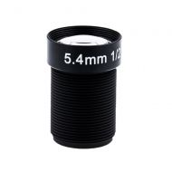 Cvivid Lenses 5.4mm No Distortion Flat Lens 10 Megapixel 12.3 F2.5 60 Degree HFOV for GoPro Hero 3 3+ 4, Xiaomi Yi 4K Lite, SJCAM SJ4000 SJ5000, DJI Phantom 3 4, Inspire X3