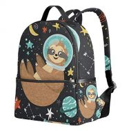 ALAZA Sloth Backpack for Boys Kids Girls Backpacks for Elementary School Bags Cute Bookbag for Kids 1st 2nd 3rd Grade