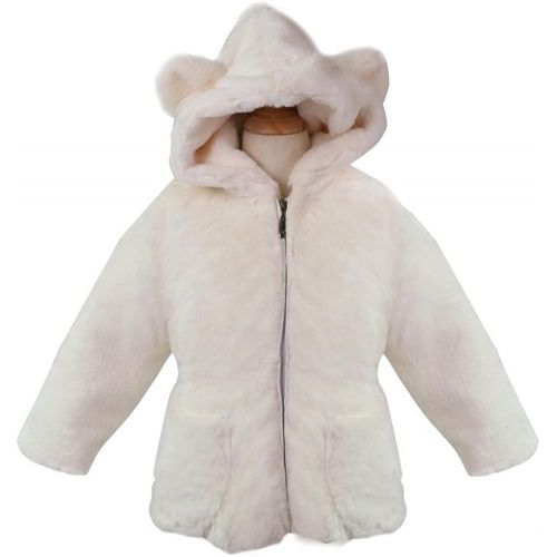  Stesti Winter Coat for Baby Girl Winter Bear Ears Hooded Winter Coat for Baby Boy