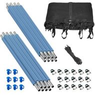 Upper Bounce Trampoline Replacement Enclosure Set - Set Includes: Net, Poles & Hardware Only
