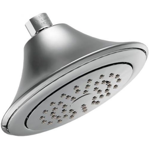  Moen S6335BN Rothbury 6-12 Single-Function Showerhead with 2.5 GPM Flow Rate, Brushed Nickel