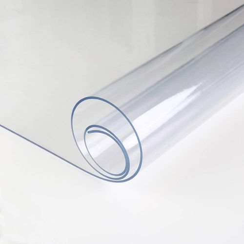  Bove 1.5mm Thick Crystal Clear Desk Protector Pad Waterproof Plastic Table Protector for Foot Table Rectangle Vinyl Table Cover PVC Desk Mat-1.5Mm-80x160Cm(31x63Inch)