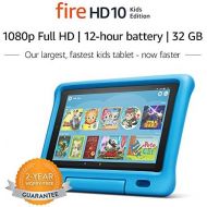 [아마존핫딜][아마존 핫딜] Amazon All-New Fire HD 10 Kids Edition Tablet  10.1” 1080p full HD display, 32 GB, Blue Kid-Proof Case