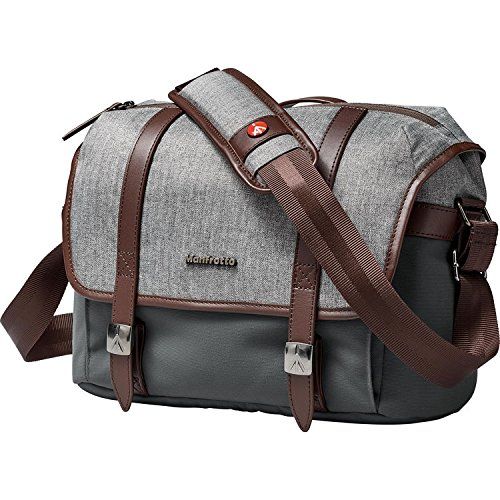  Manfrotto MB LF-WN-MS Camera Messenger Bag for CSC Lifestyle Windsor S, Grey