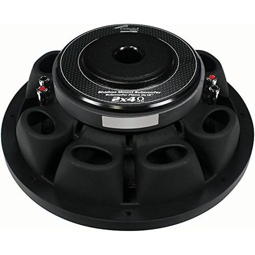  Audiopipe 10 Shallow Woofer Dual VC 4 ohm 600 Watts