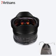 7artisans 7.5mm F2.8 APS-C Wide-Angle Fisheye Fixed Lens(Aspherical) for Compact Mirrorless Cameras Fuji FX Mount X-A1 X-A2 X-A2 X-A10 X-at X-T10 X-T20 X-Pro1 X-Pro2 X-E1-Black