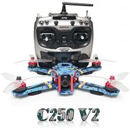 ARRIS C250 V2 250mm RC Quadcopter FPV Racing Drone RTF wFlycolor 4-in-1 S-Tower + Radiolink AT9 + 4S Battery + HD Camera