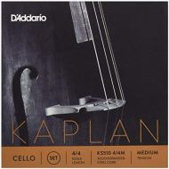 DAddario Kaplan Cello String Set, 4/4 Scale, Medium Tension