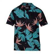 Hurley Mens Hanoi Woven Top Button Down Shirt