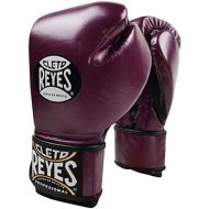 Cleto Reyes Lace Up Hook Loop Hybrid Boxing Gloves - Purple