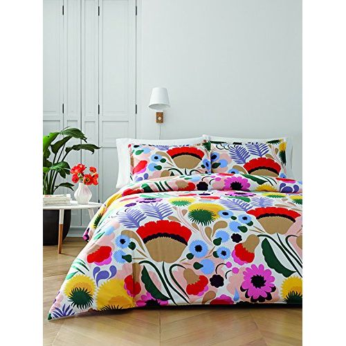  Marimekko 221430 Ojakellukka Comforter Set, Twin, Multi
