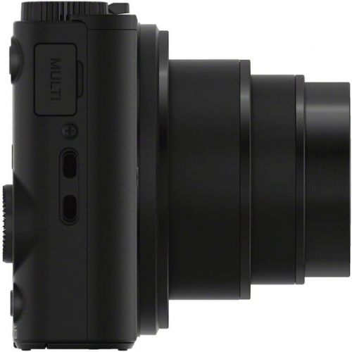 소니 Sony DSC-WX300B 18.2 MP Digital Camera with 20x Optical Image Stabilized Zoom and 3-Inch LCD (Black)