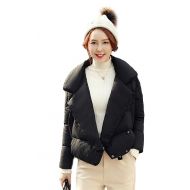 Queenshiny Womens Short Light Fashion Warm Winter White Duck Down Coat Jacket