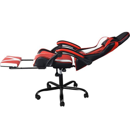  GT Gaming Streaming Desk Chair Arm Office Desks Work Elegant Faux Anatomic Arms Indoor Home Computer Office Desk Furniture & E Book by Easy2Find.