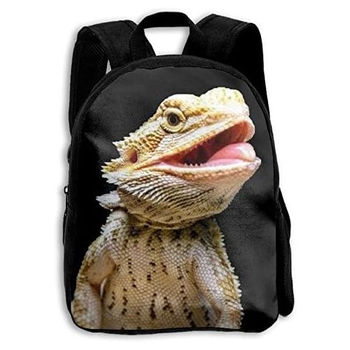  SARA NELL Kids School Backpack Bearded Dragon Lizard Travel Bag