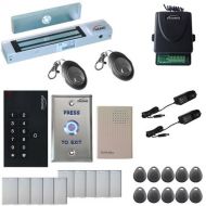 Visionis FPC-5334 One Door Access Control Outswinging Door 300lbs Maglock with vis-3002 Indoor use only KeypadReader Standalone no software em card compatible 500 users Wireless R