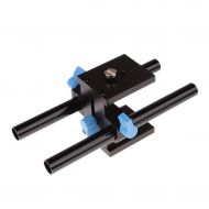 MonkeyJack 15mm Rail Rod Rig Stabilizer Camera Support System Follow Focus for Canon Pentax Video Camera  DSLR