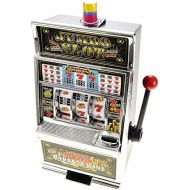PowerTRC Lucky Sevens Jumbo Slot Machine Replica Piggy Bank Flashing Light and Sound