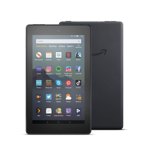  [아마존 핫딜]  [아마존핫딜]Amazon Das neue Fire 7-Tablet (7-Zoll-Display, 16 GB), Schwarz mit Spezialangeboten