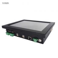 YAYKON 15” Fanless Panel PC with Resistive Touch Screen Built-in Intel J1900 4G RAM 64G SSD All-in-ONE PC Rich USB COM Ports Dual LAN Applied for Medical Industry Network Applicati