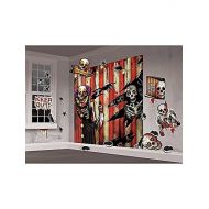 Disney Creepy Carnival Clowns Scene Setters | Mega Value | Halloween Wall Decorating Kit | 4 Ct.