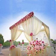 Efavormart.com Efavormart 4 Post Height Adjustable Canopy Chuppah Mandap Wedding Photo - Hardware Kit Only