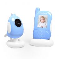 Video Baby Monitor, SAFEVANT 2.4 inch Wireless Baby Monitor with Camera Night Vision Temperature Sensor Two Way Talk and VOX