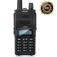 BaoFeng Two Way Radio, Baofeng UV-8R (Upgraded UV-5R) 8-Watt Ham Radio Transceiver Walkie Talkies Dual Band (136-174MHz VHF & 400-520MHz UHF), VOX Function with Earpiece, Extended Antenna