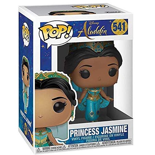 Disney: Aladdin Live Action - Princess Jasmine Funko Pop! Vinyl Figure (Includes Compatible Pop Box Protector Case)
