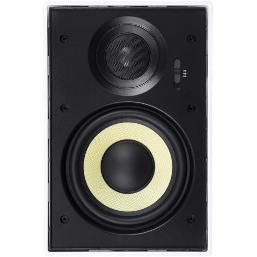  Monoprice Caliber In Wall Speakers 8 Inch Fiber 3-Way (pair) - 106816