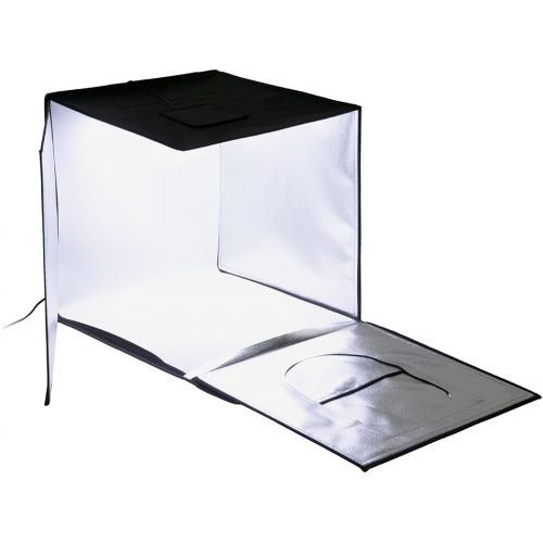  Fotodiox Pro LED 24x24 Studio-in-a-Box for Table Top Photography - Includes Light Tent; Integrated LED Lights; Carrying case and Four backdrops