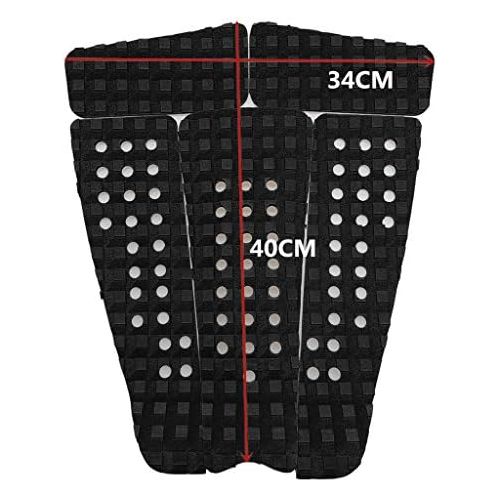  Marke: D DOLITY D DOLITY Pack 9 Anti-Rutsch-Vorderfuss Traktion Pad Deck Grip & Tail Pad Fuer SUP Surf Board
