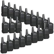 Retevis RT15 Walkie Talkies Rechargeable with Charger UHF 16 Channel VOX Scrambler Security 2 Way Radios(20 Pack)