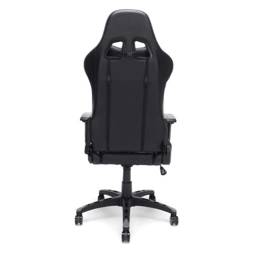  Essentials by OFM ESS-6065 Racing Style Gaming Chair, Gray