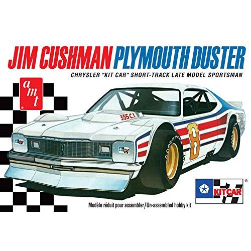  AMT AMT924 1:25 Scale Jim Cushmans Plymouth Duster Short Track Car Model Kit