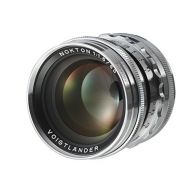 Voigtlander Nokton 50mm f1.5 Aspherical Standard Manual Focus Lens - Silver