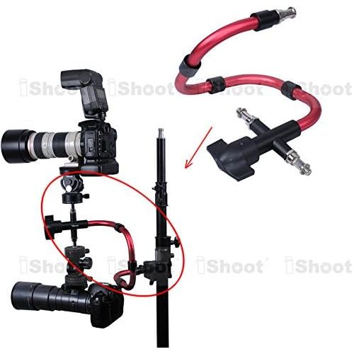 Cameraplus CameraPlus - Cobra-shaped Photographic Support Articulating Magic Arm Camera Holder Flash Bracket (Cobra-shaped Magic Arm)