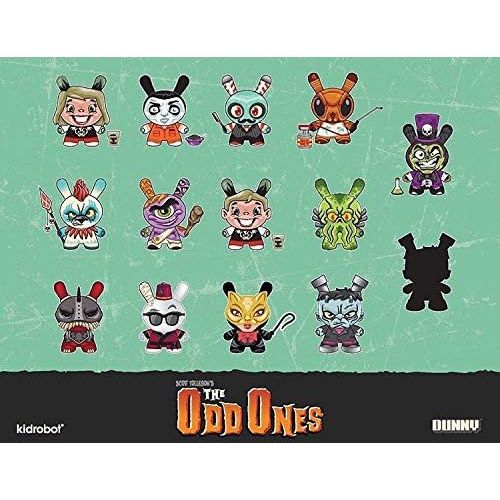 키드로봇 One Full Case of The Odd Ones Scott Tollesons Dunny Series Produced by Kidrobot