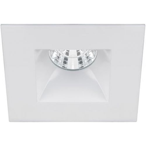  WAC Lighting R2BSD-N930-WT Oculux 2 LED Square Open Reflector Trim Engine and Universal Housing in White Finish Narrow Beam, 90+CRI and 3000K, 25