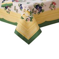 Villeroy & Boch Villeroy and Boch French Garden Cotton Fabric Tablecloth, 68 x 96, Linens