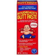 Boudreauxs Butt Paste Diaper Rash Ointment | Maximum Strength | 2 Ounce (Pack of 1) Tube | Paraben & Preservative Free