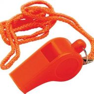 Unified Marine 50074032 Safety Whistle, Orange Plastic