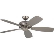 Monte Carlo 5LCM52BP Light Cast Max, 52 Ceiling Fan, Brushed Pewter