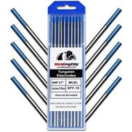 WeldingCity TIG Welding Tungsten Electrode Rod Lanthanated 2.0% (Blue, WL20) x 710-pcs