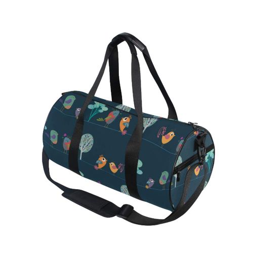  ArtsLifes Swimming Pig Duffel Bag Vintage Weekender Overnight Bag Travel Tote Luggage Sports Duffle