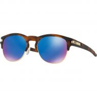 Oakley Mens Latch Key Polarized Iridium Round Sunglasses, Matte Brown Tortoise, 52.0 mm