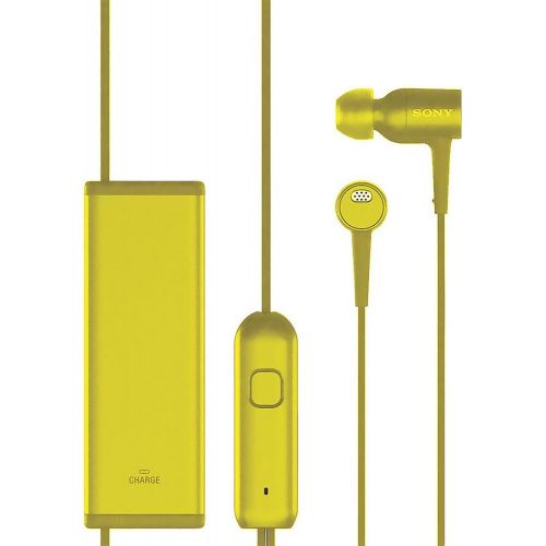 소니 Sony SONY Headphones, in-Ear, Mic - Yellow