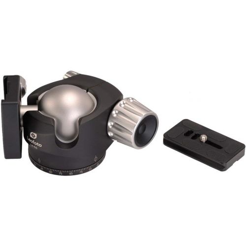  LEOFOTO LH-55 55mm Low Profile Ball Head Arca  RRS Compatible w Independent Pan Lock