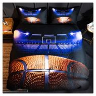 Brand: Homebed Homebed 3D Sports Basketball Bedding Set for Teen Boys,Duvet Cover Sets with Pillowcases,King Size,3PCS,1 Duvet Cover+2 Pillow Shams