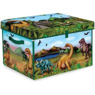 [아마존베스트]ZipBin 160 Dinosaur Collector Toy Box & Play set w/2 Dinosaurs